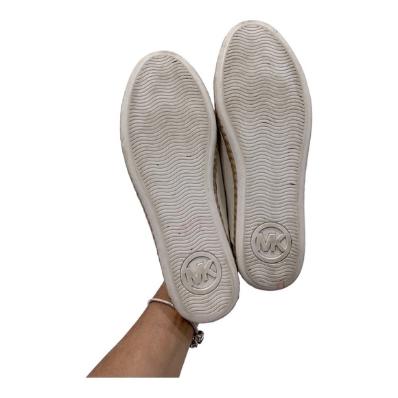 MICHAEL Michael Kors
Lace Up Espadrille Sneakers - Kristy Metallic Size 7 M - Picture 12 of 14